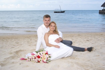 Svatba na míru na Mauriciu včetně zařízení veškerých formalit, hotel Veranda Paul and Virginie