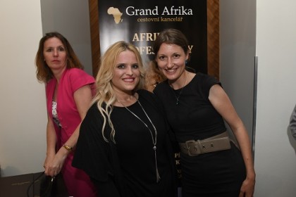 CK Grand Afrika na módní přehlídce Aleny Wilson